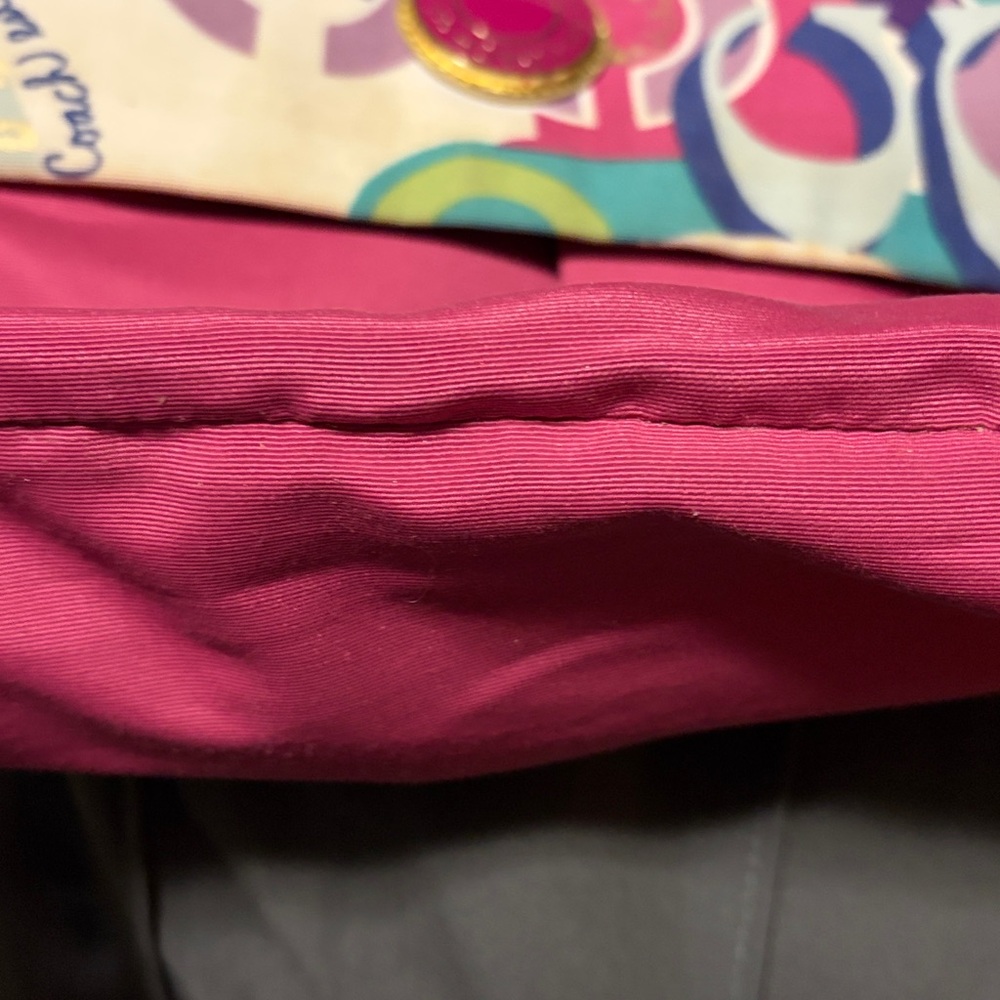 Coach Multicolor Crossbody Bag Poppy - Picture 7 of 8